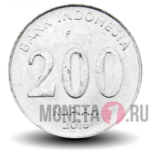 200 рупий 2016 года - Индонезия - Тьипто Мангоэнкоэмо
