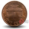 1 цент 1985 года - США - D
