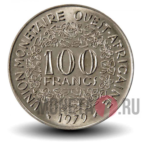 100 франков КФА BCEAO 1979 года - Западно-Африканские штаты