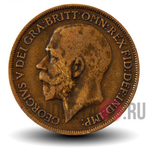 One Penny 1920 год - Великобритания