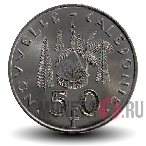 50 франков 2009 года - Новая Каледония