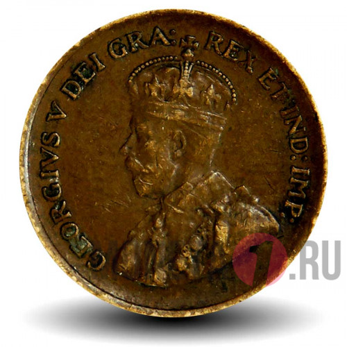 1 цент 1932 года - Канада - George V