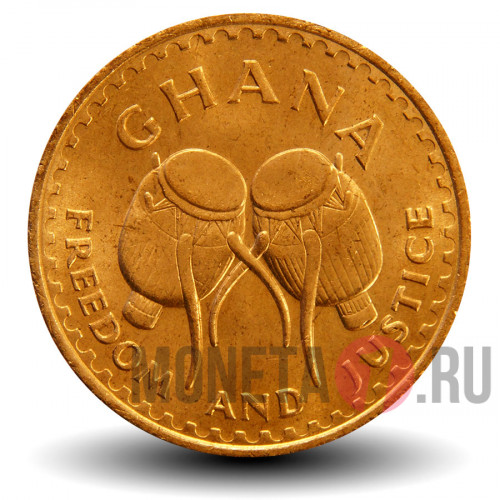 1 песева 1979 года - Гана - Африканские барабаны