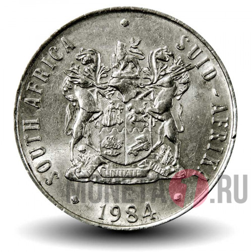 50 центов 1984 года - ЮАР - Три цветка