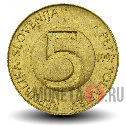 5 толаров 1997 года - Козерог - Словения