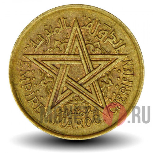 50 сантимов 1945 года - Марокко