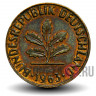 2 пфеннига 1963 года - ФРГ - Дуб - J