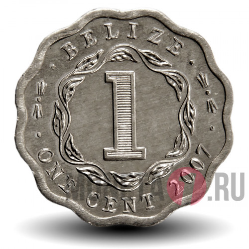 1 цент 2007 года - Elizabeth II - Белиз
