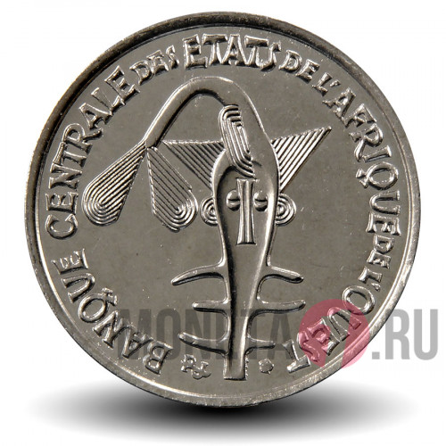 50 франков КФА BCEAO 2012 года - Западно-Африканские штаты