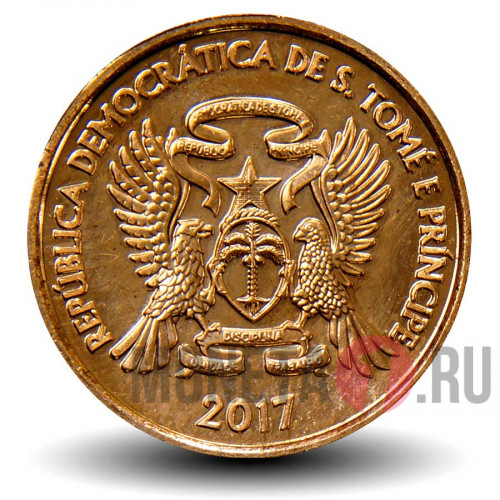 20 сантимов 2017 года - Сан-Томе и Принсипи - Птица