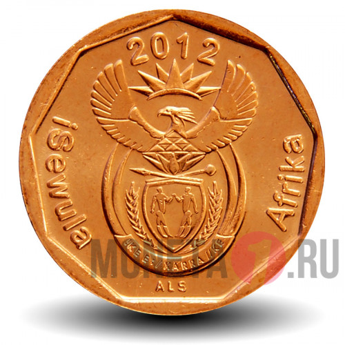 10 центов 2012 года - ЮАР - Лилия