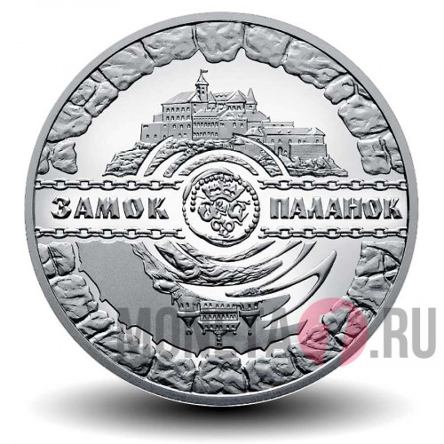 5 гривен 2019 года - Замок Паланок - Украина