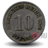 10 пфеннигов 1876 года - Германская Империя - Вильгельм I - A