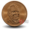 1 Dollar - 18-ый президент США - Улисс Грант - D