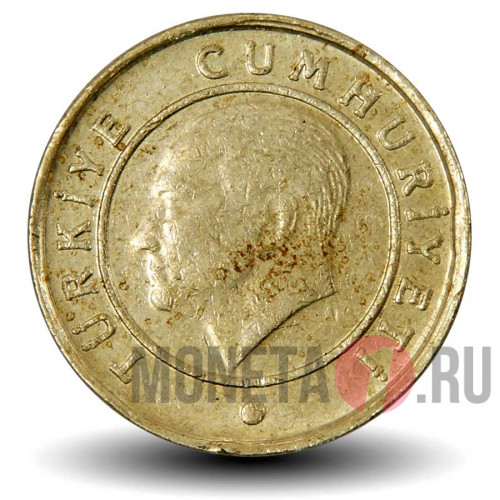 5 курушей 2010 года - Турция - Мустафа Кемаль Ататюрк