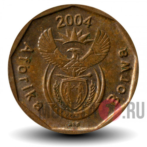 10 центов 2004 года - ЮАР - Драконовая лилия