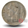 1 франк 1961 года - Бельгия - Бодуэн I - BELGIE