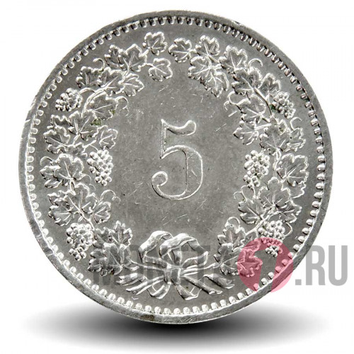 5 рапенов 1975 года - Швейцария