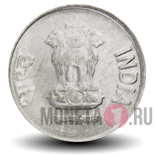 1 рупия 2011 года - Индия  - "°" - Noida