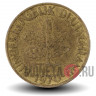 10 пфеннигов 1970 года - ФРГ - Дуб - J