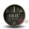 1 эре 1941 года - Норвегия - Оккупация WWII (железо)