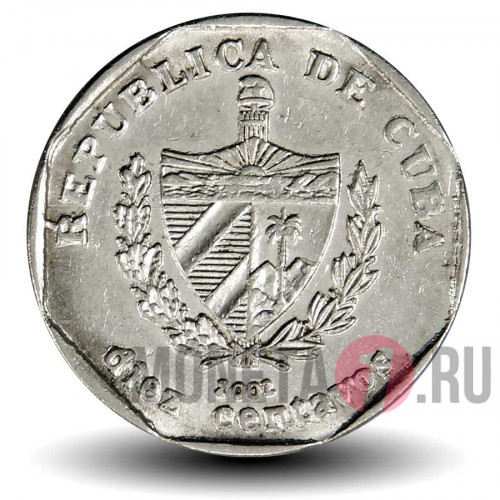 10 сентаво 2002 года - Куба