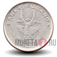 50 шиллингов 2003 года - Уганда - Антилопа