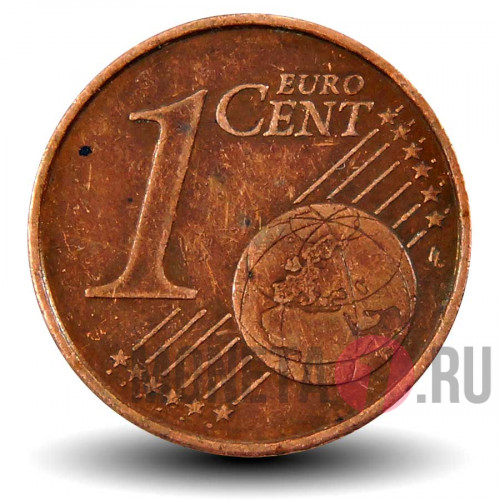 1 евроцент 2010 года - Франция - Марианна