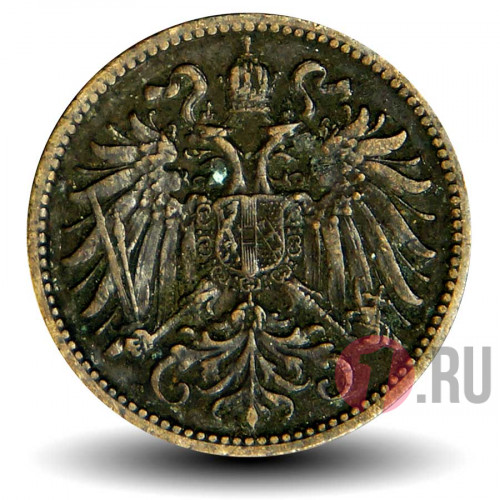 2 геллера 1904 года - Австро-Венгерская империя - Франц Иосиф I