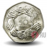 50 пенсов 1973 года - Вступление в Европейское Экономическое Сообщество - Великобритания