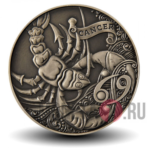 1 рубль 2015 года - Рак (Cancer) - Белоруссия