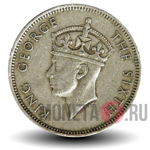 20 центов 1948 года - Малайский Союз