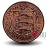 2 New Pence 1971 года - Остров Гернси - Мельница