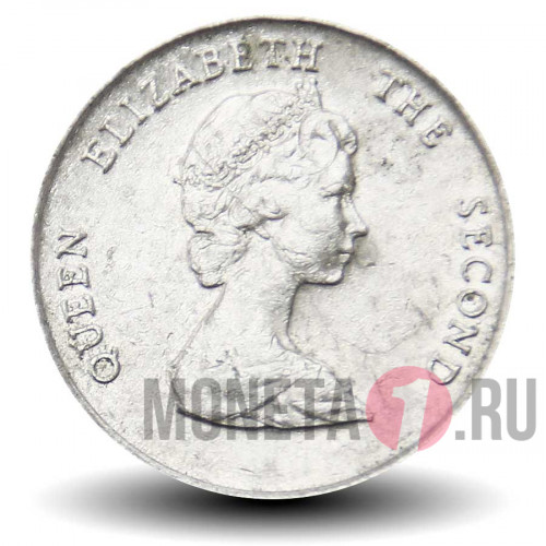 10 центов 1999 года - Восточные Карибские территории - Корабль