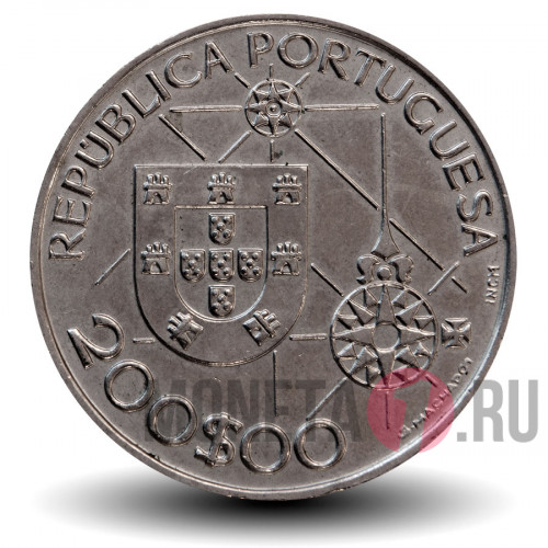200 Эскудо "Новый мир - Америка" - 1992 год