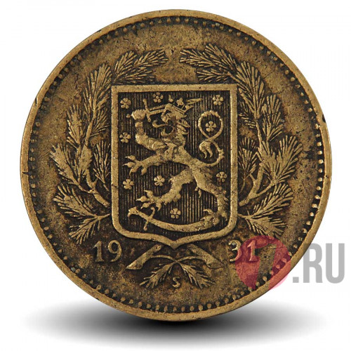 5 марок 1937 года - Финляндия