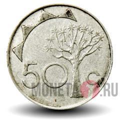 50 центов 1993 года - Намибия - Колчанное дерево
