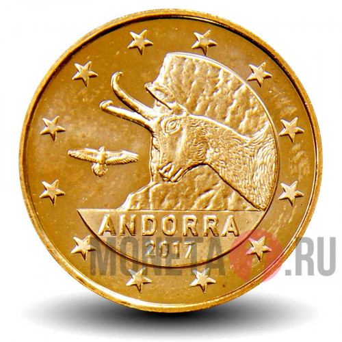 5 евроцентов 2017 года - Андорра