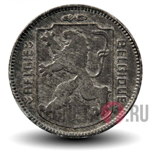 1 франк 1945 год - Бельгия - Леопольд III