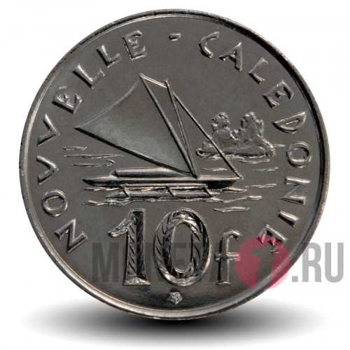 10 франков 2011 года - Новая Каледония