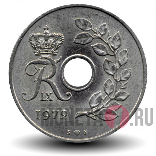 25 ore 1972 года - Фредерик IX - Дания