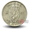 1 крона 1957 года - Норвегия - Хокон VII