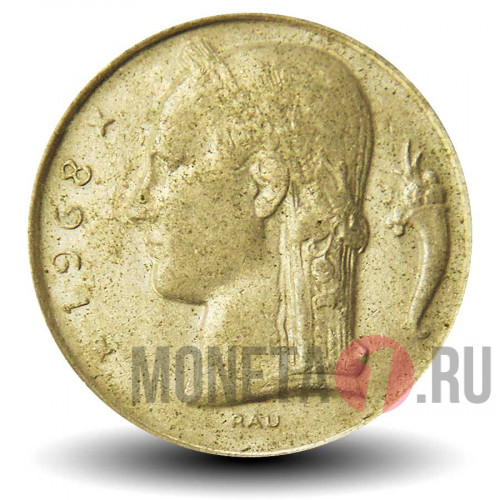 5 франков 1968 года - Бельгия - Бодуэн I - BELGIQUE