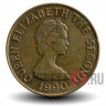 1 пенни 1990 года - Остров Джерси - Elizabeth II