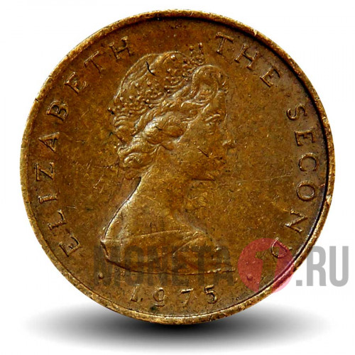 1 пенни 1975 года - Остров Мэн - Кельтский крест