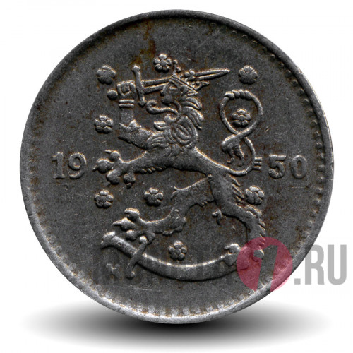 1 марка 1950 года - Финляндия - H