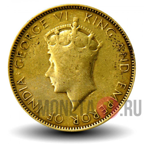 1 пенни 1937 года - Ямайка - George VI