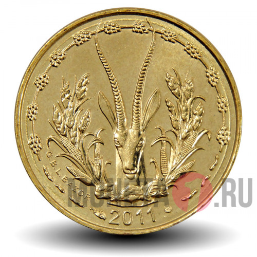 Набор монет Западной Африки 1984 - 2012 гг