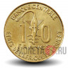 Набор монет Западной Африки 1984 - 2012 гг