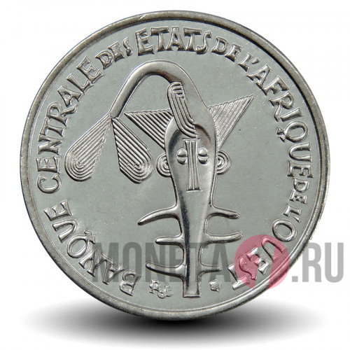 Набор монет Западной Африки 1984 - 2012 гг